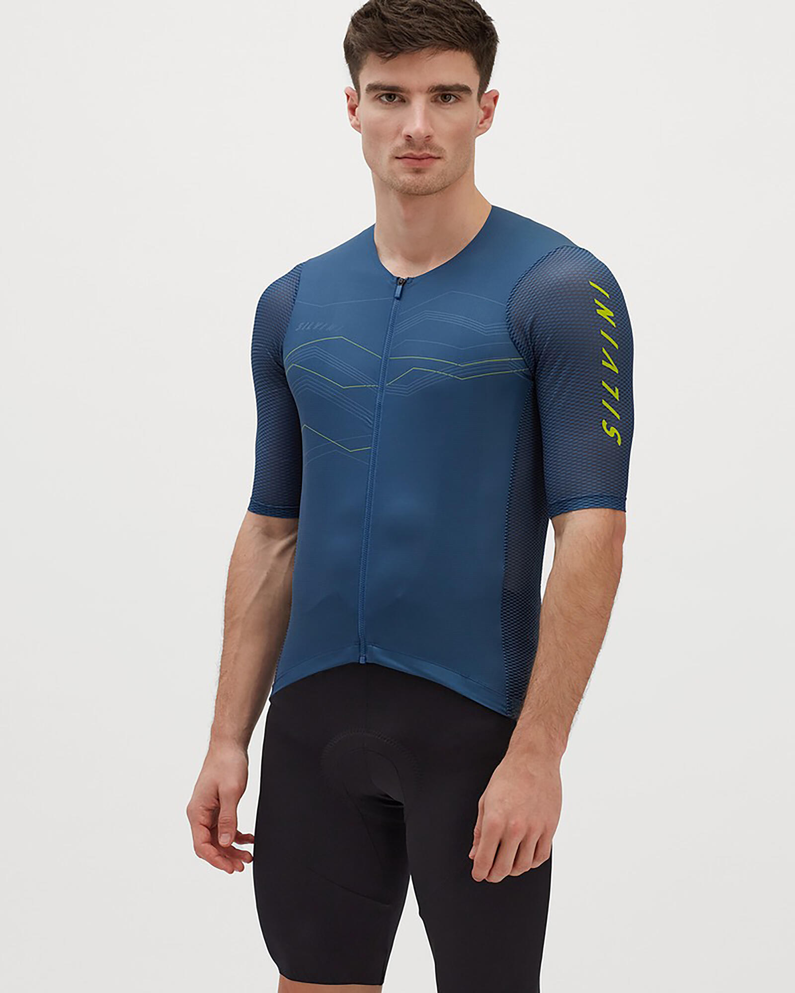 Koszulka rowerowa męska Silvini Jersey Legno MD2000