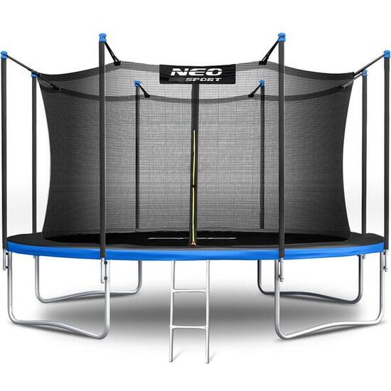 Trampolina ogrodowa z siatką wewnętrzną Neo-Sport 404 cm 13ft