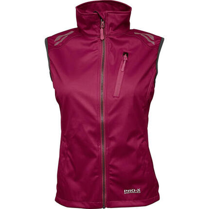 Veste fonctionnelle sans manches femme HANNA violet foncé