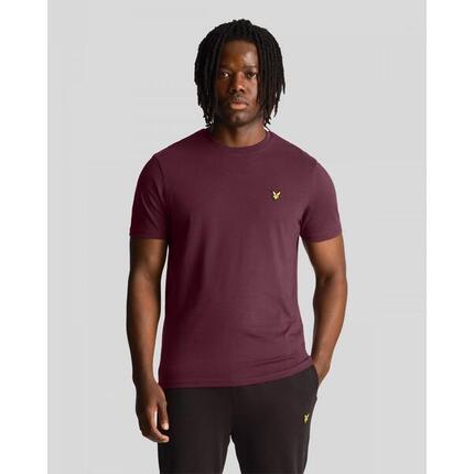 T-shirt - Sportswear - Heren - Regular fit - Logo - Carmine red