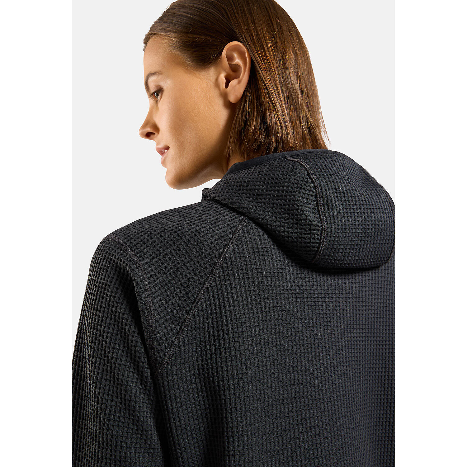 Bluza z kapturem Odlo Mid layer hoody CUBIC 6/7