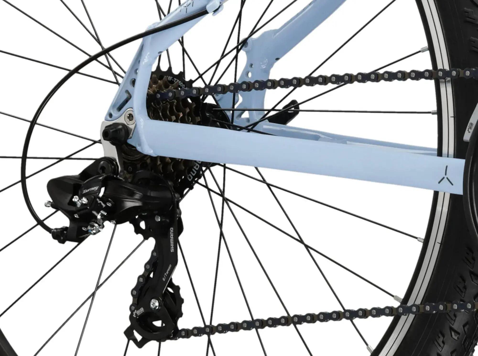Bicicleta MTB Kross Lea 1.0 26", Bleu/Grafit 4/4