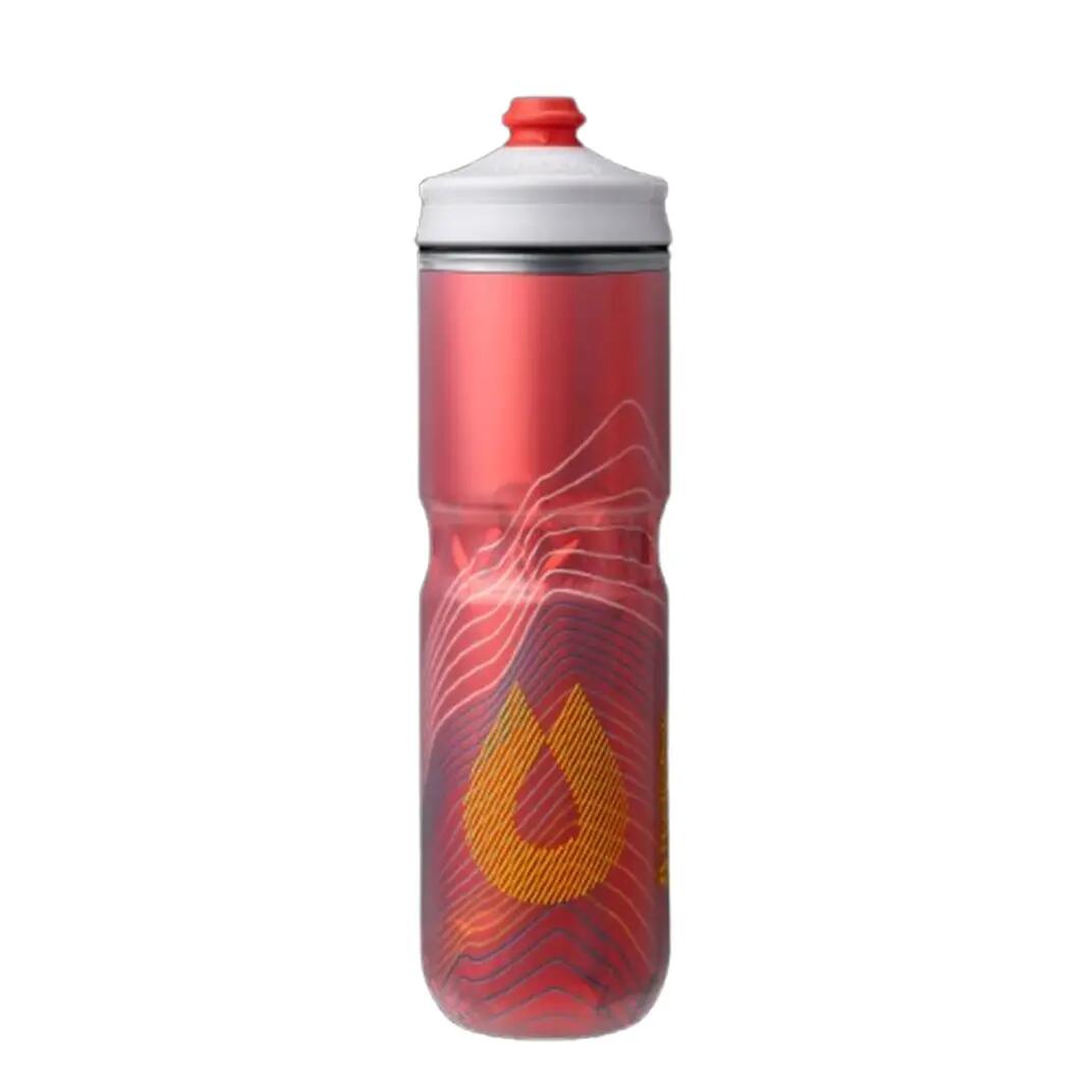 Hydrapak Polar Surge Insulated Ascent Bottle-Red (700ml) -  1