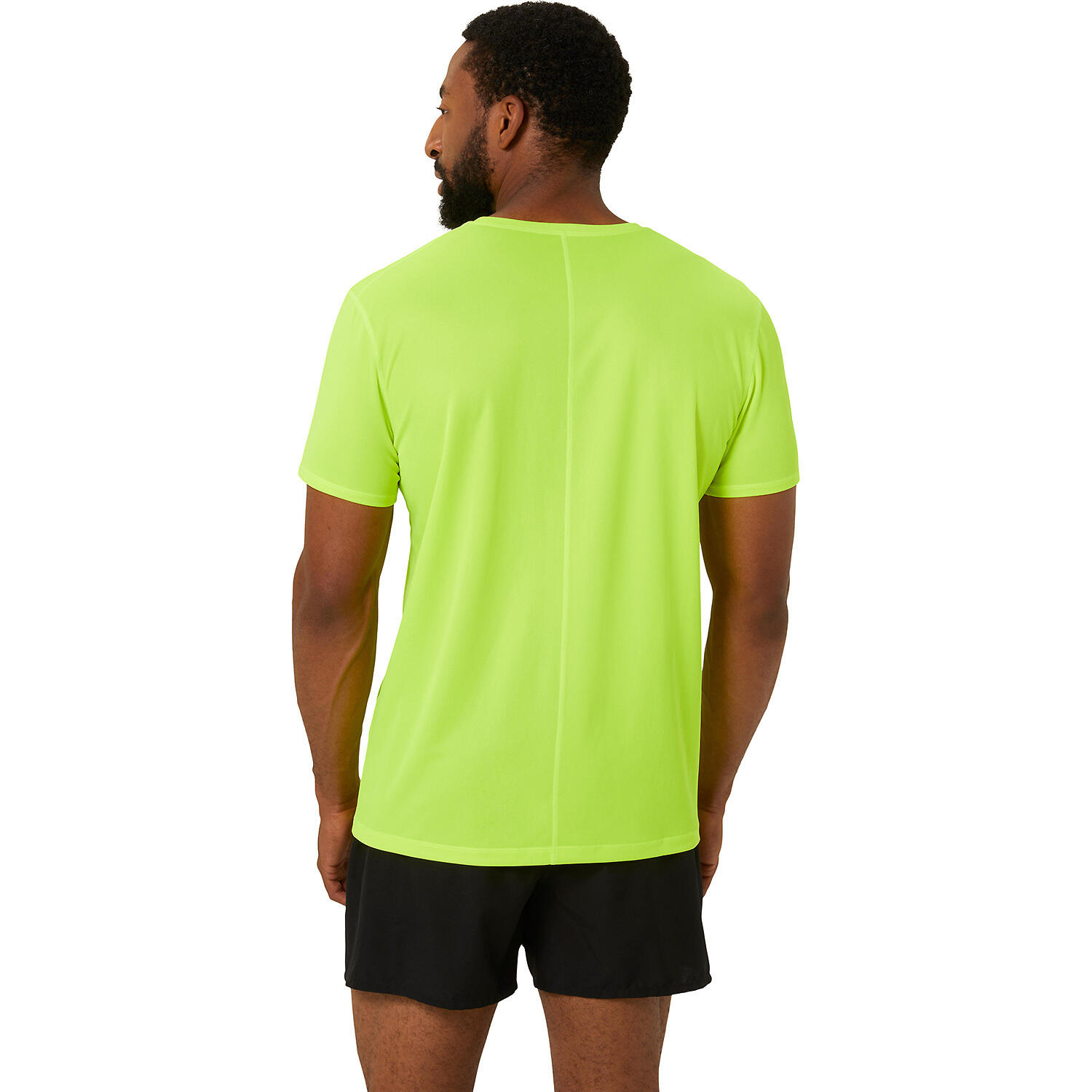 Camiseta Asics Core Fluorescente Amarela 2/5