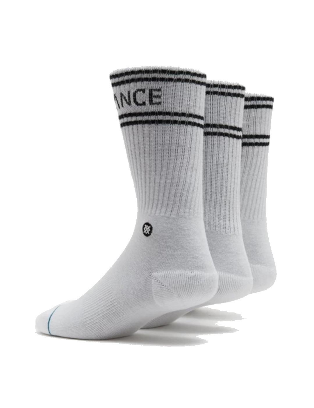 Calzini Stance Basic Crew bianchi (3 paia) 2/2