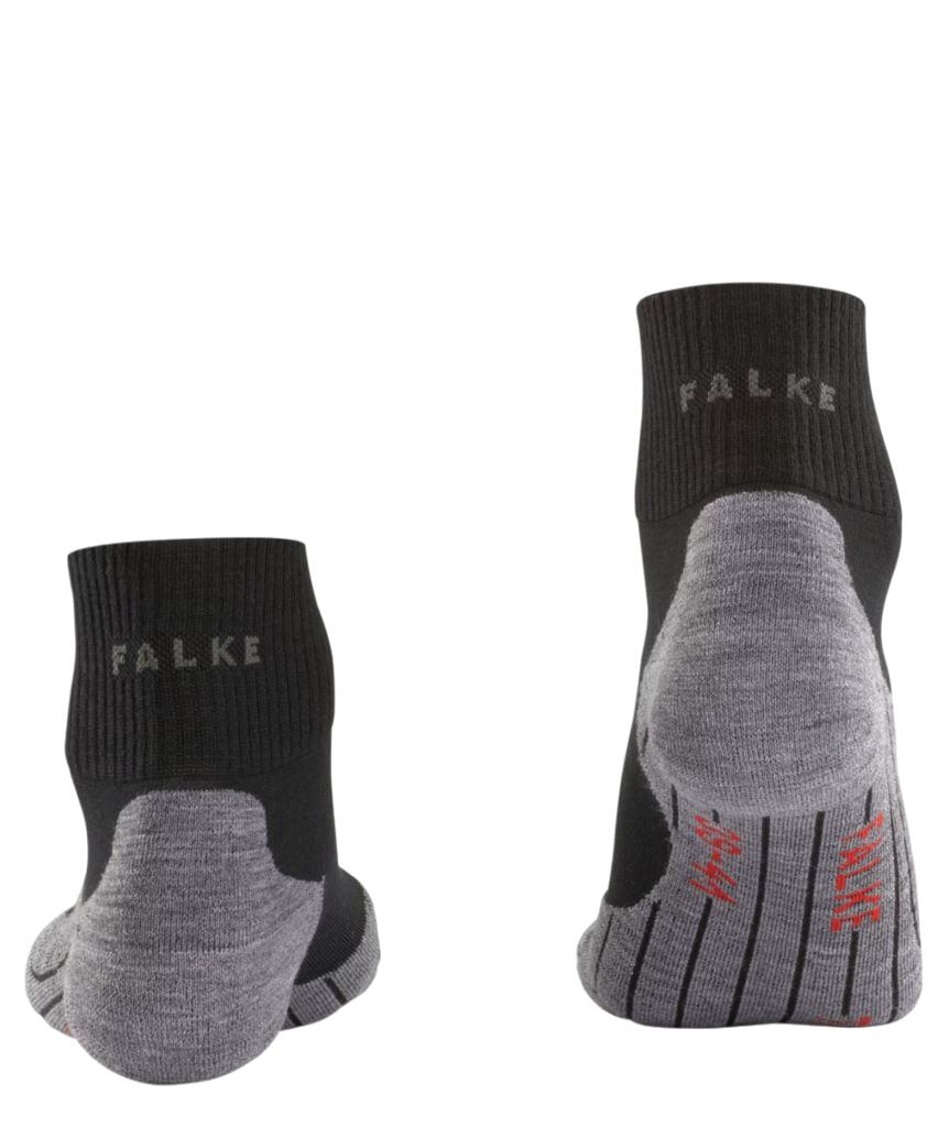Tk5 Short Wandelsokken Heren wollen sokken black-mix 2/3