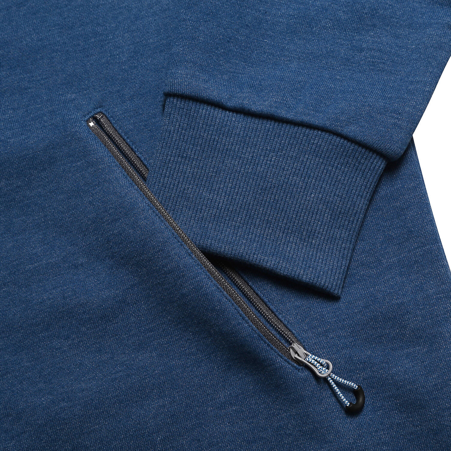 Hoodie zippé Ocún homme 80% coton / 20% polyester, capuche ergonomique 4/7