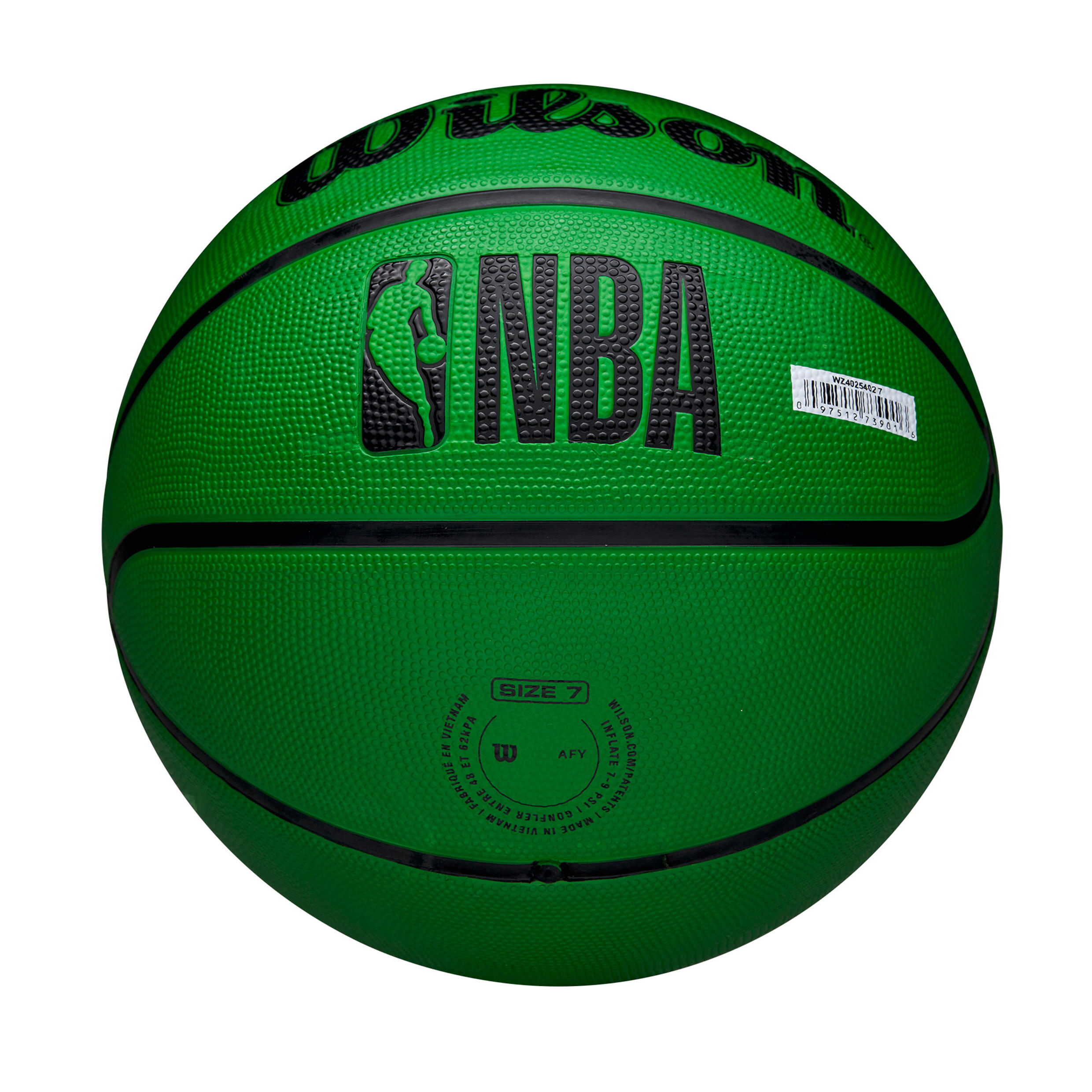 Wilson NBA Team Tribute Solid Basketball - Boston Celtics 6/7
