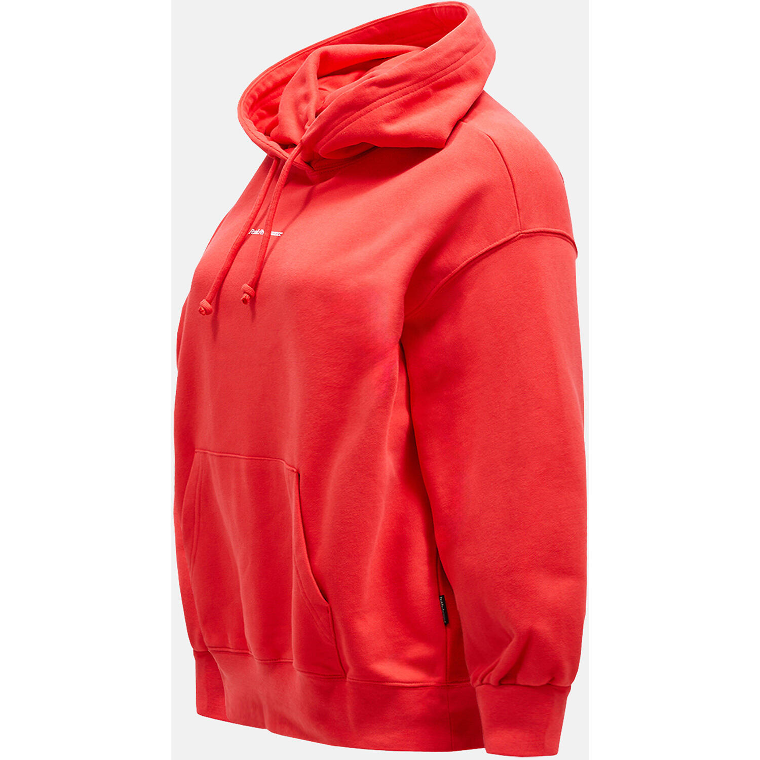 Bluza Peak Performance damska Original Terry Hood czerwona - M 3/7