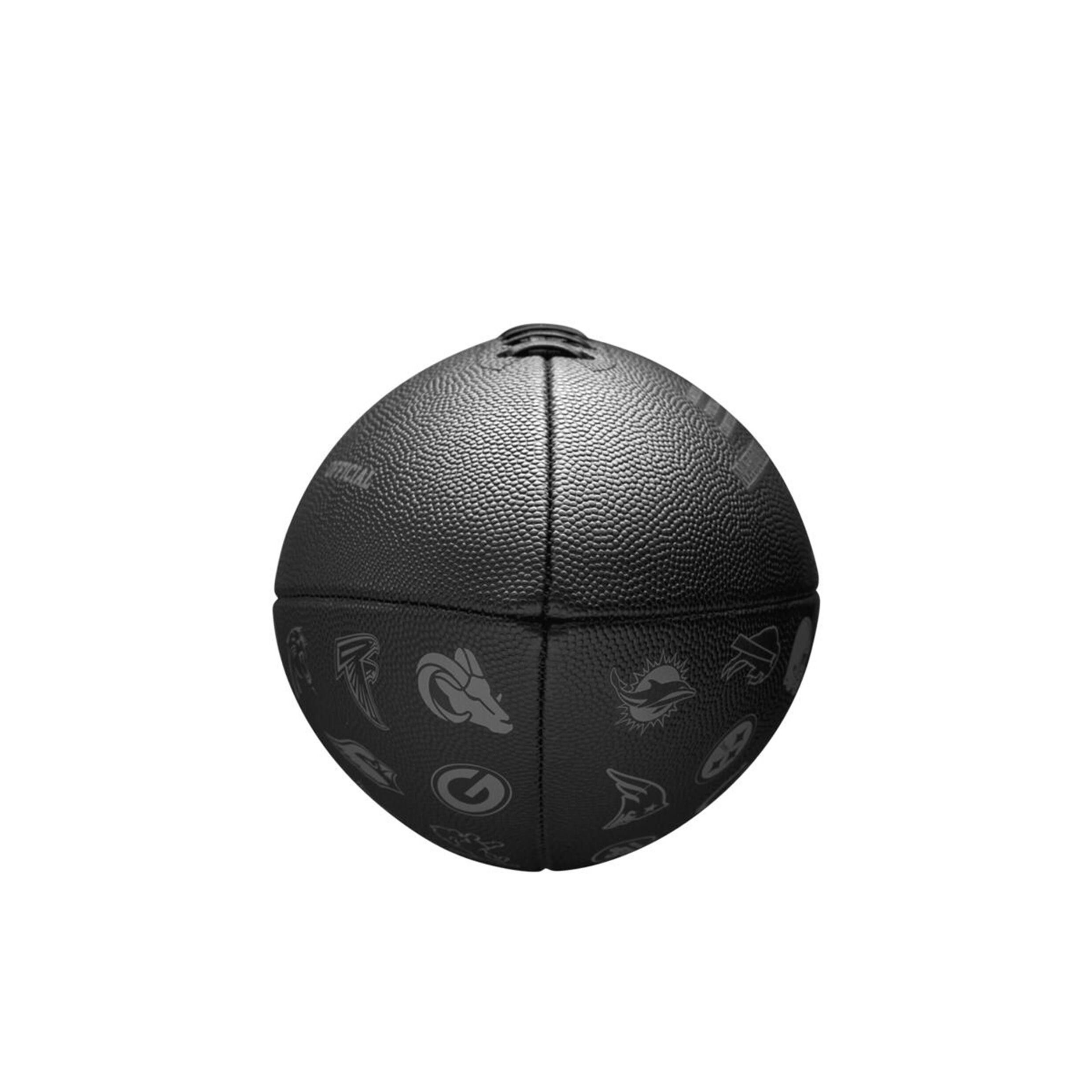 Ballon de Football Américain NFL Wilson 32 Team Noir 6/7