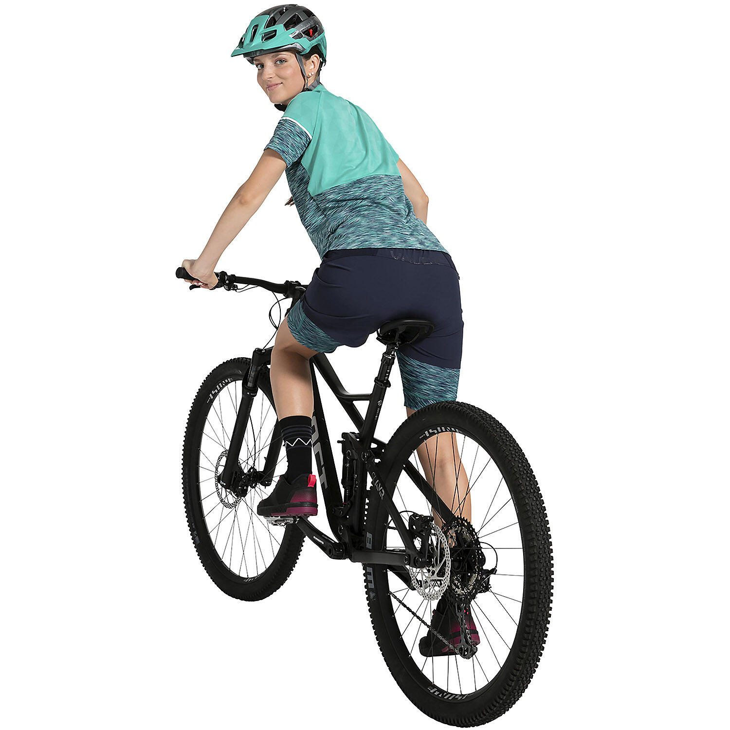 Cuissard de cyclisme Vaude Altissimi pour femme avec doublure 3/7