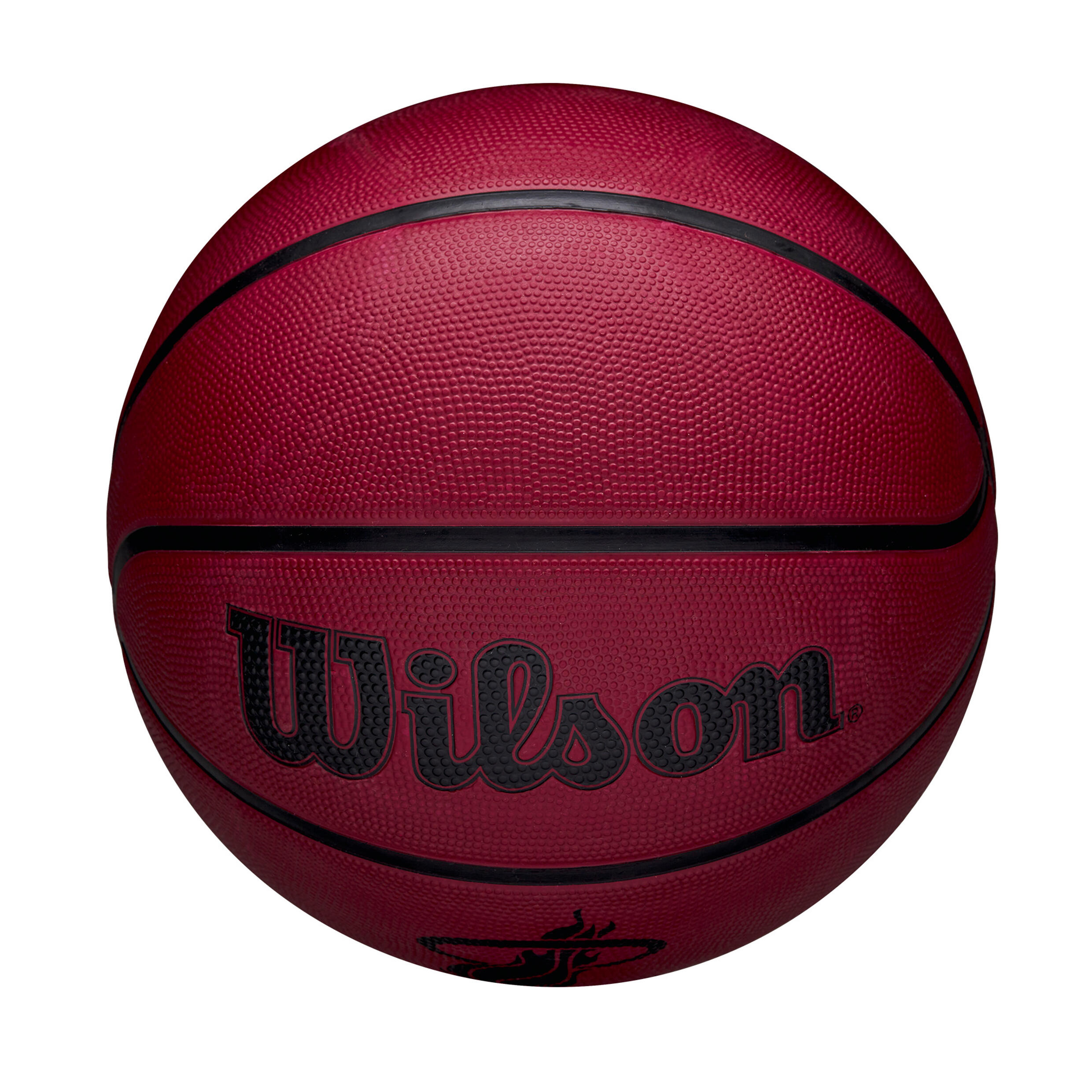 Pallone da basket solido Wilson NBA Team Tribute - Miami Heat 5/7