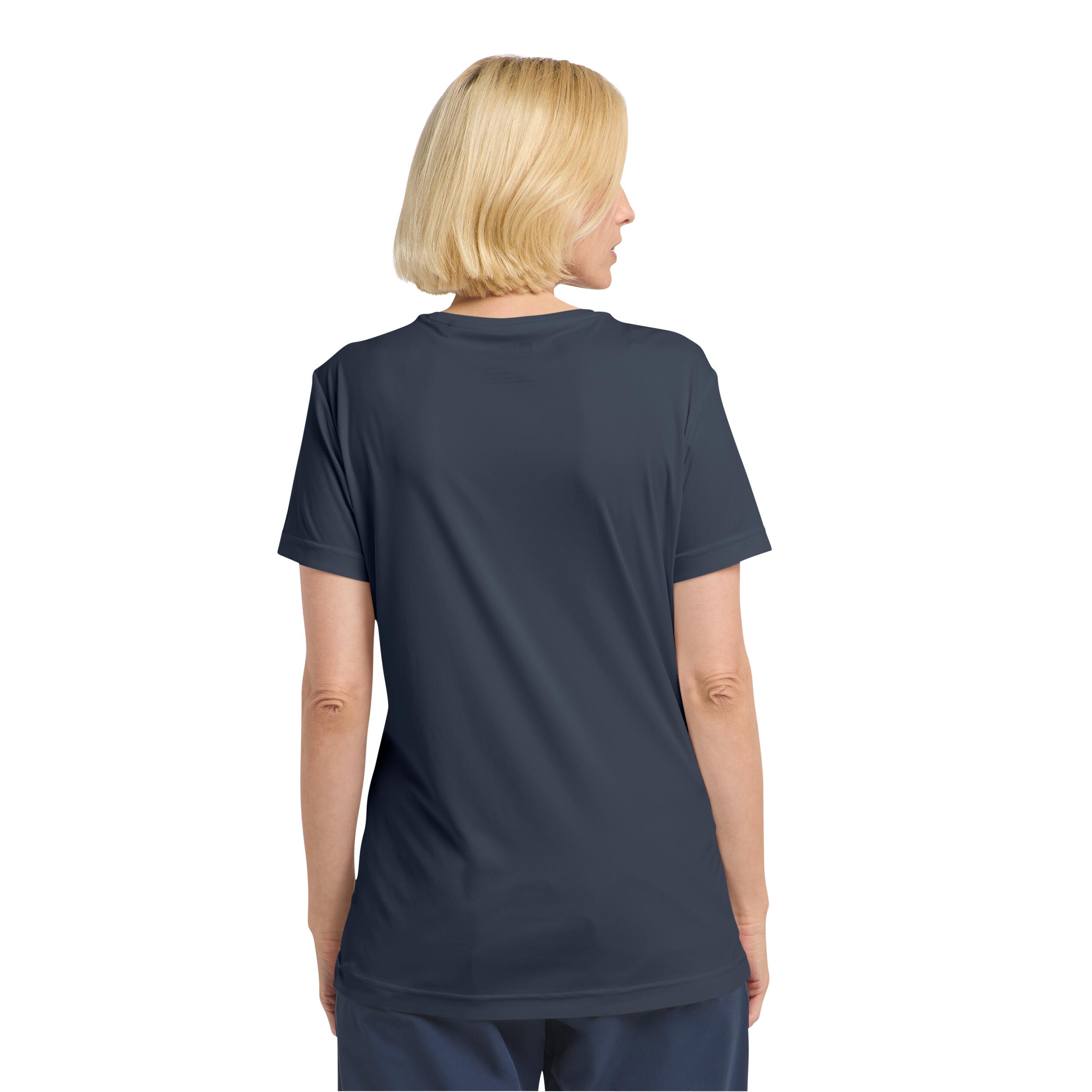 Tech T-Shirt Dames Dames Korte mouw Midnight Sky 4/6