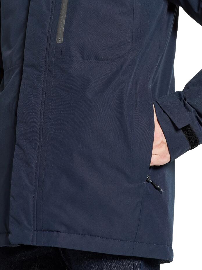 Stefan Winterjas Heren Gevoerde jas Dark Night Blue 5/7
