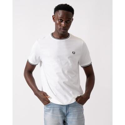 T-shirt met korte mouwen fred perry model m1588-100-l voor unisex