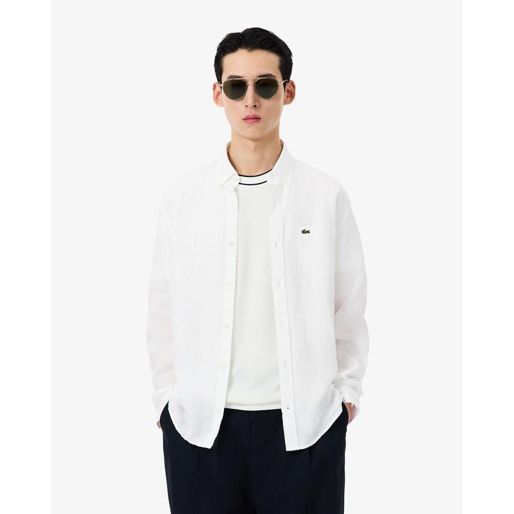 Lacoste - Camisa Branca Ch5692-001 Branco da Decathlon