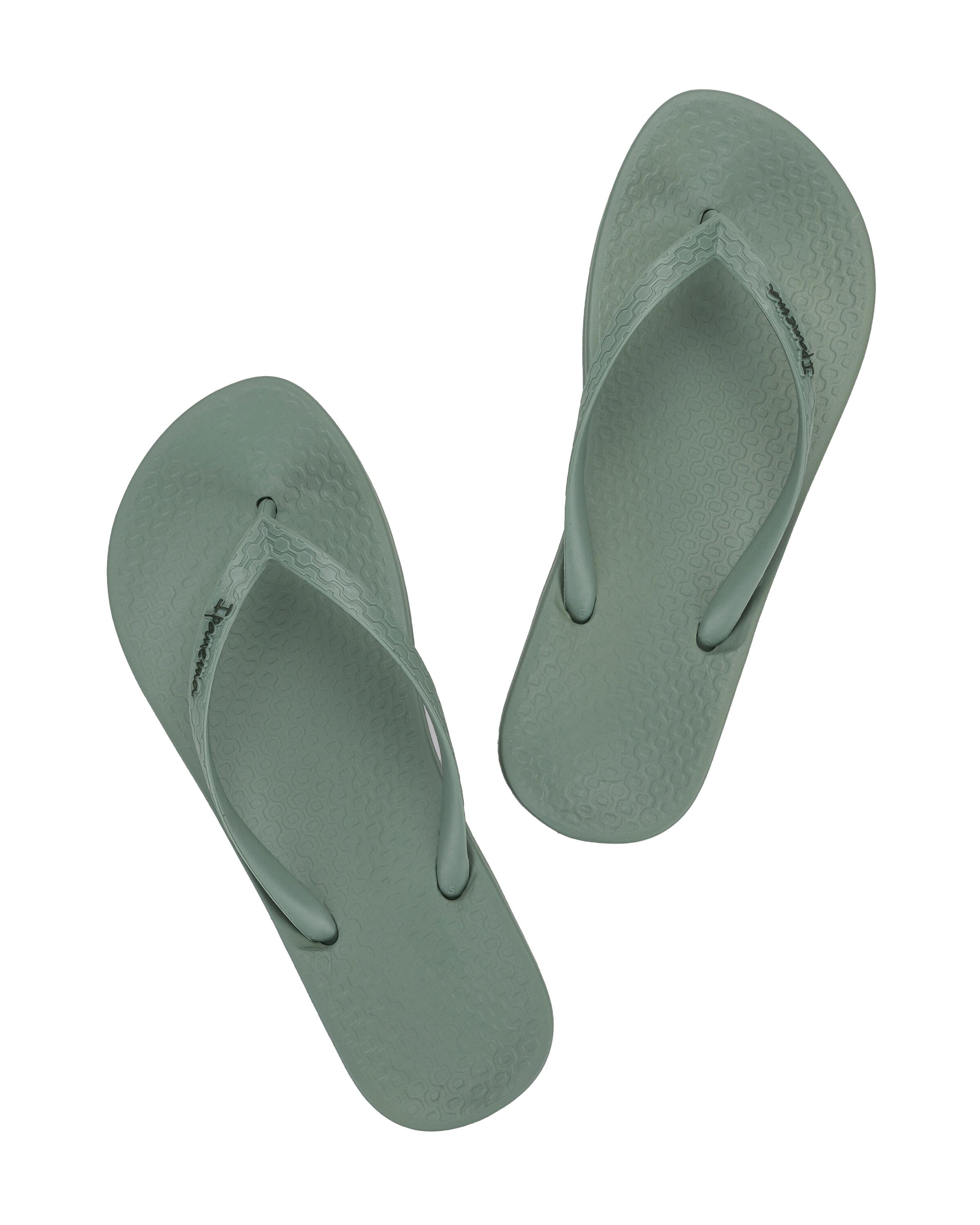 Anatomic Colors Teenslippers Dames synthetische slippers Green 3/5