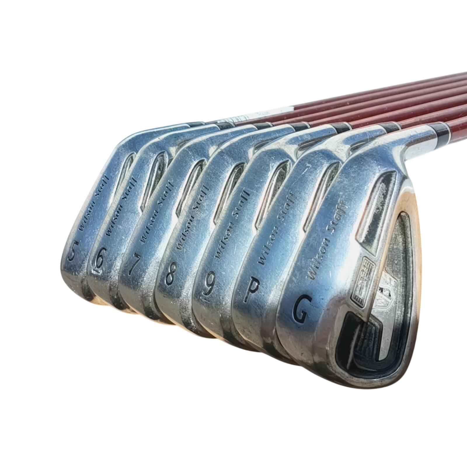 Wilson Stijf Di11 IJzerset / 5-PW+GW / Flex A-flex / Grafiet 3/7