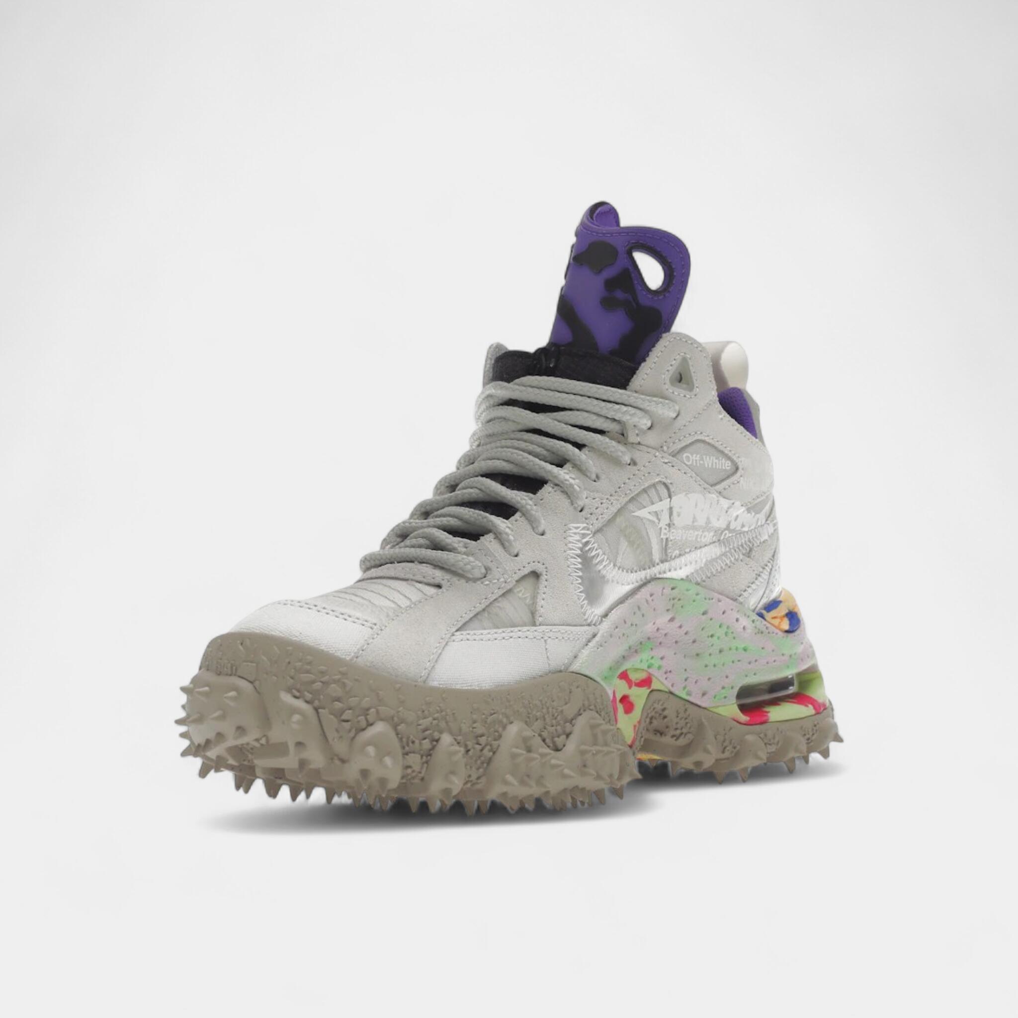 Nike Air Terra Forma Off-White Summit White Psychic Purple 3/4