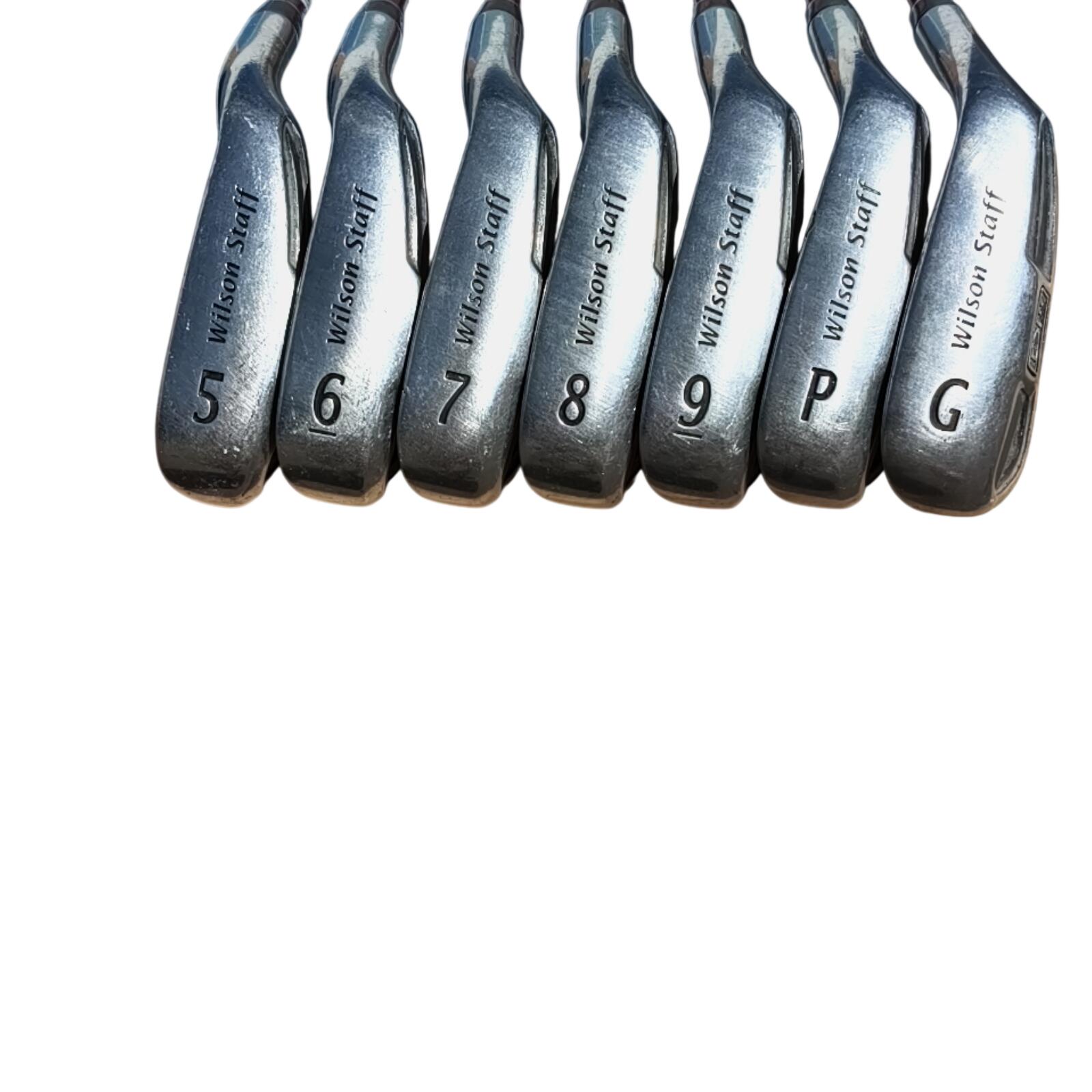 Wilson Stijf Di11 IJzerset / 5-PW+GW / Flex A-flex / Grafiet 2/7