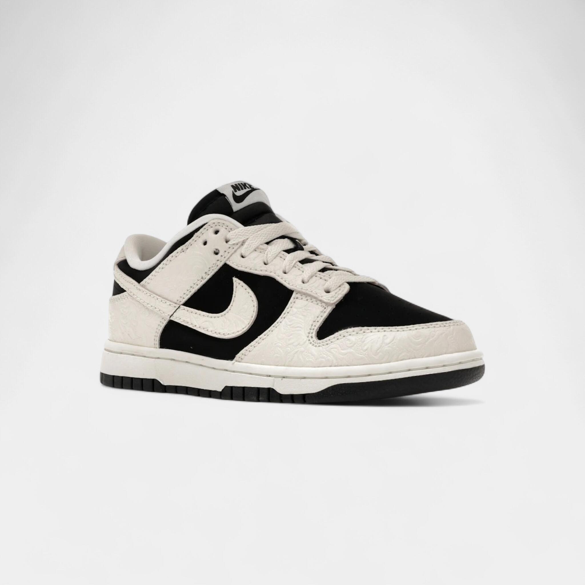 Nike Dunk Low Embossed Black Sail (Women's) 2/4