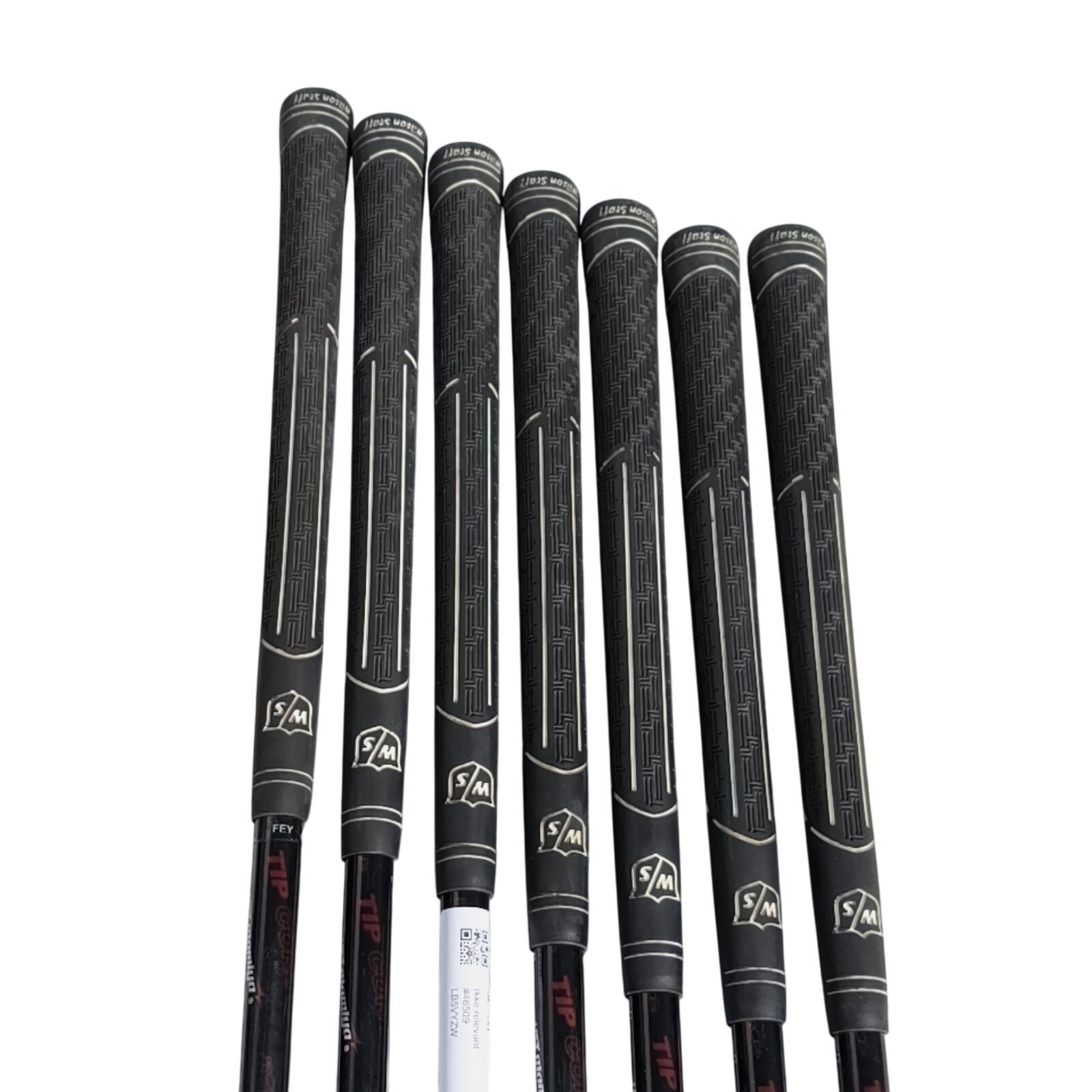 Wilson Stijf Di11 IJzerset / 5-PW+GW / Flex A-flex / Grafiet 5/7