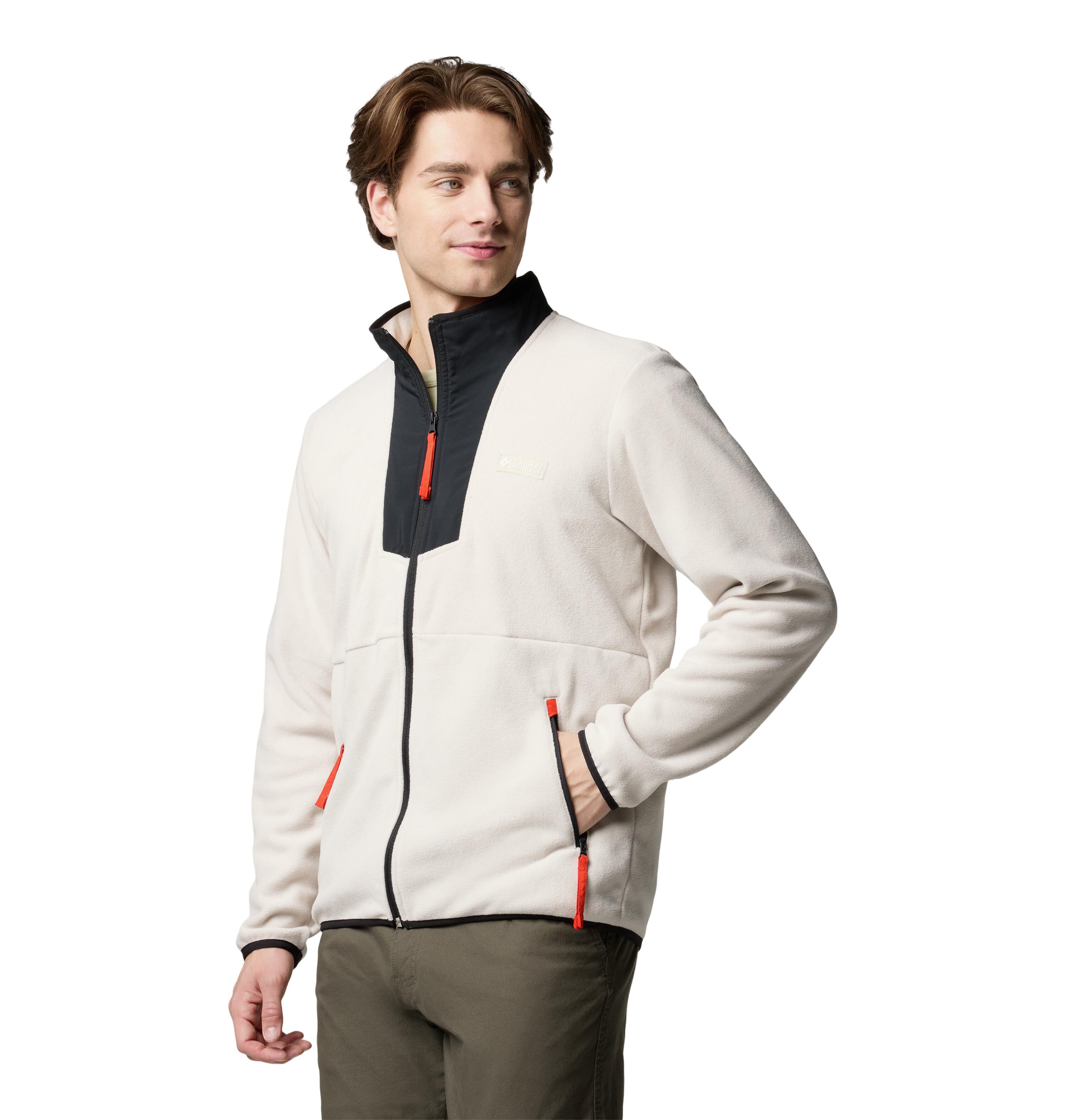 Felpe Uomo Sequoia Grove™ Full Zip Fleece Beige - Nero 3/6