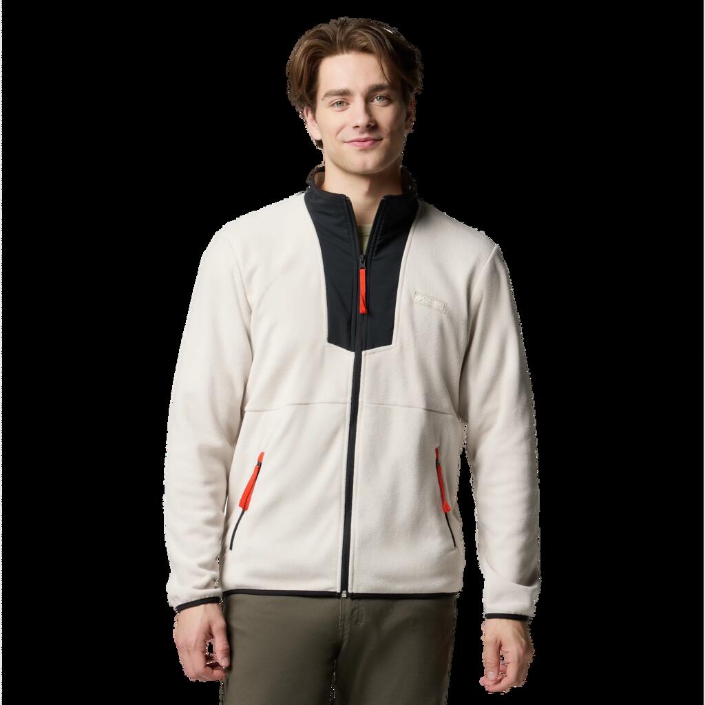 MEN'S sweatshirt Sequoia Grove™ Full Zip Fleece BEIGE