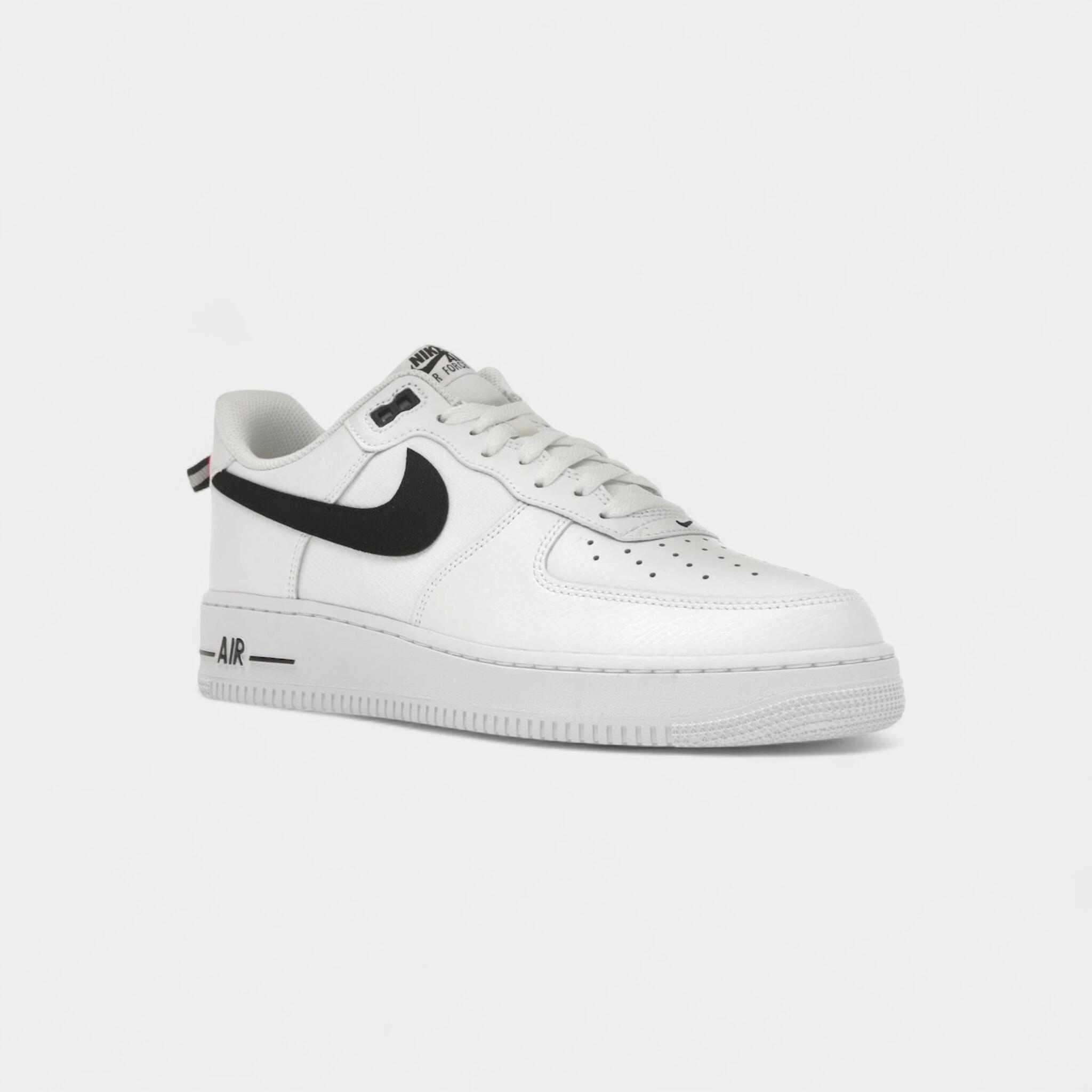 Nike Air Force 1 Low '07 LV8 White Black Bright Crimson 2/4