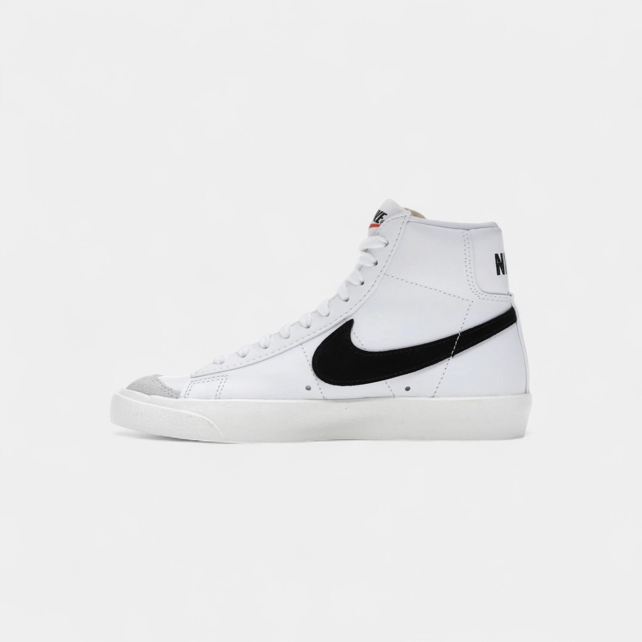 Nike Blazer Mid 77 White Black (Women's) 4/4