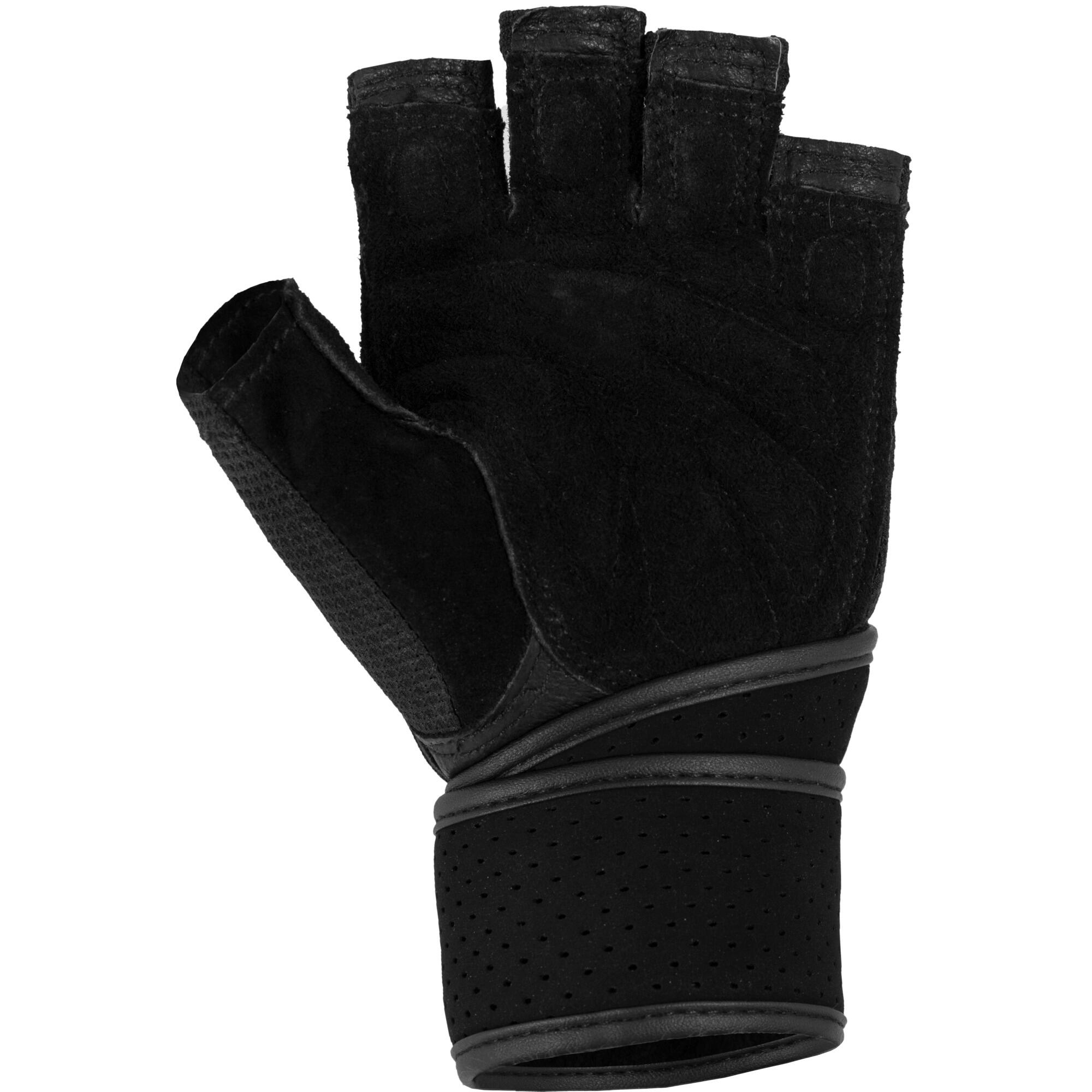 Trainingshandschuhe inkl. Gelenkbandage Schwarz/Rot 2/7