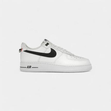 Nike Air Force 1 Low '07 LV8 White Black Bright Crimson