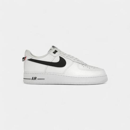 Nike Air Force 1 Low '07 LV8 White Black Bright Crimson