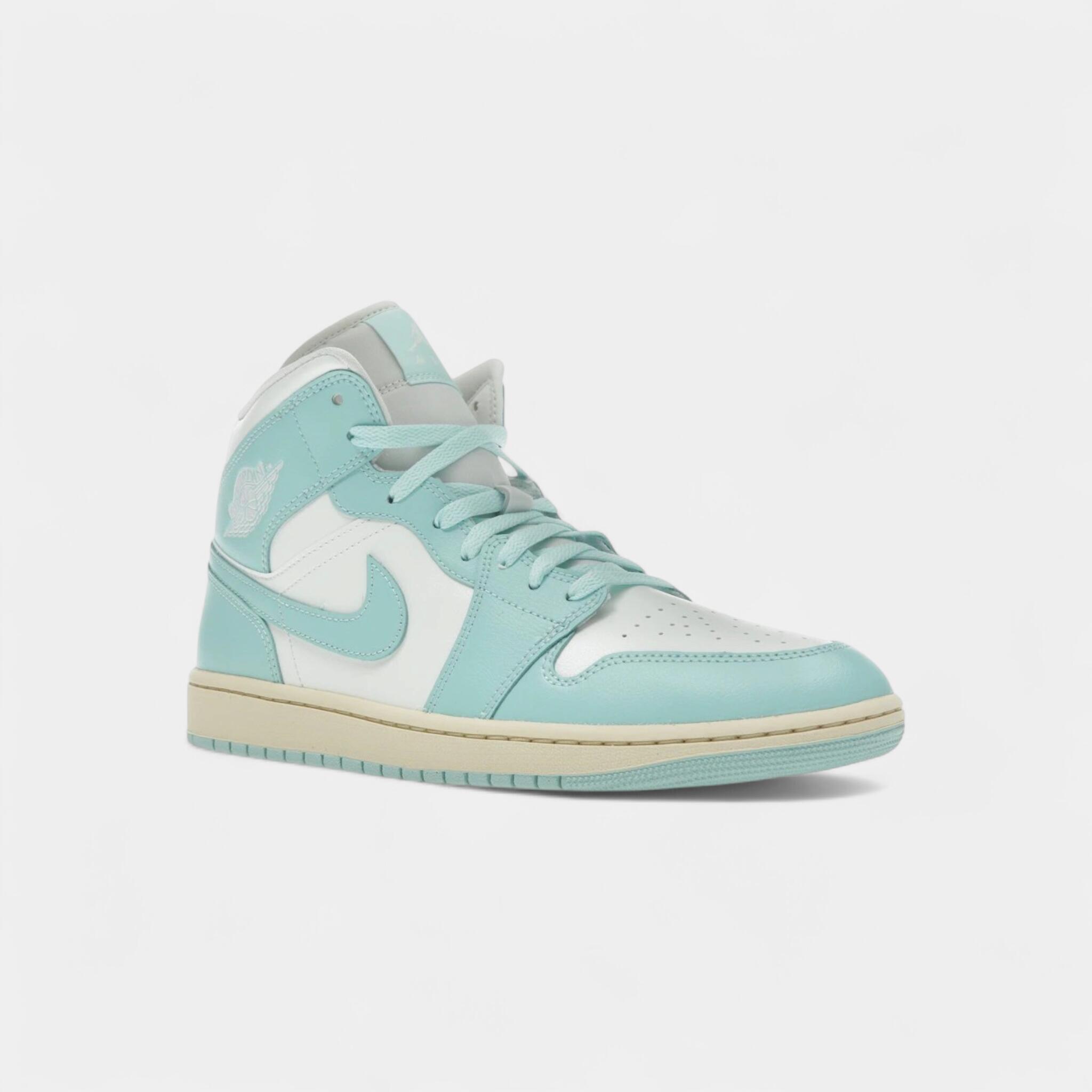 Jordan 1 Mid Light Dew (Women's) 2/4