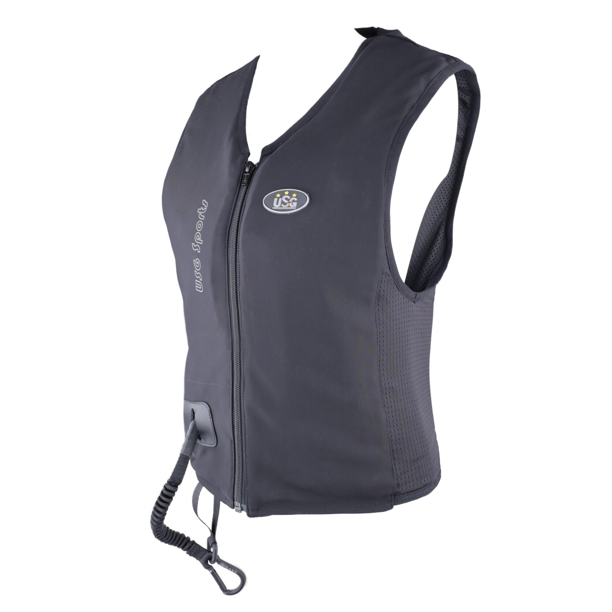 Gilet airbag équitation Equiairbag Aixplorer Softshell 1/3