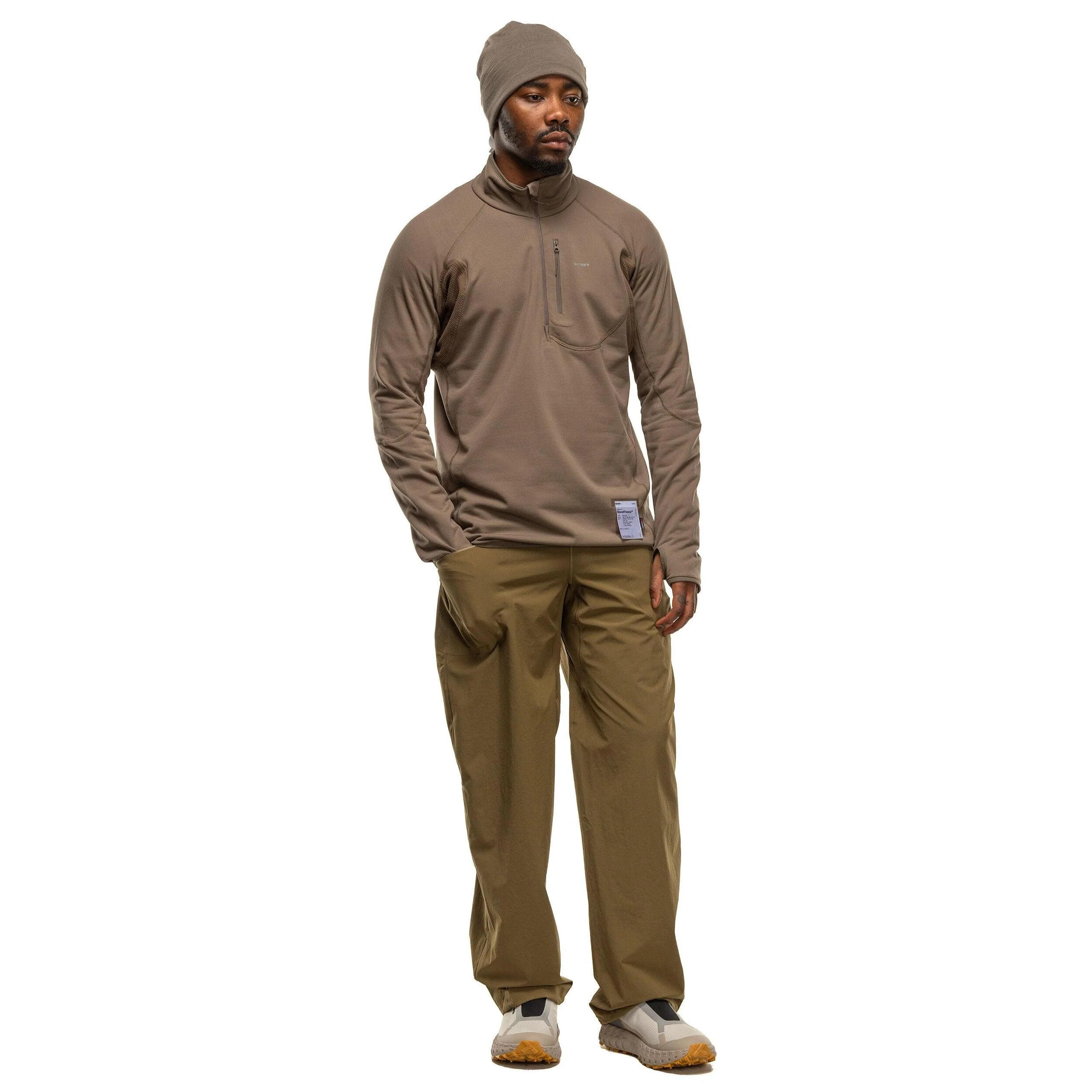 Camisola com fecho de correr Satisfy GhostFleece™ 3/4