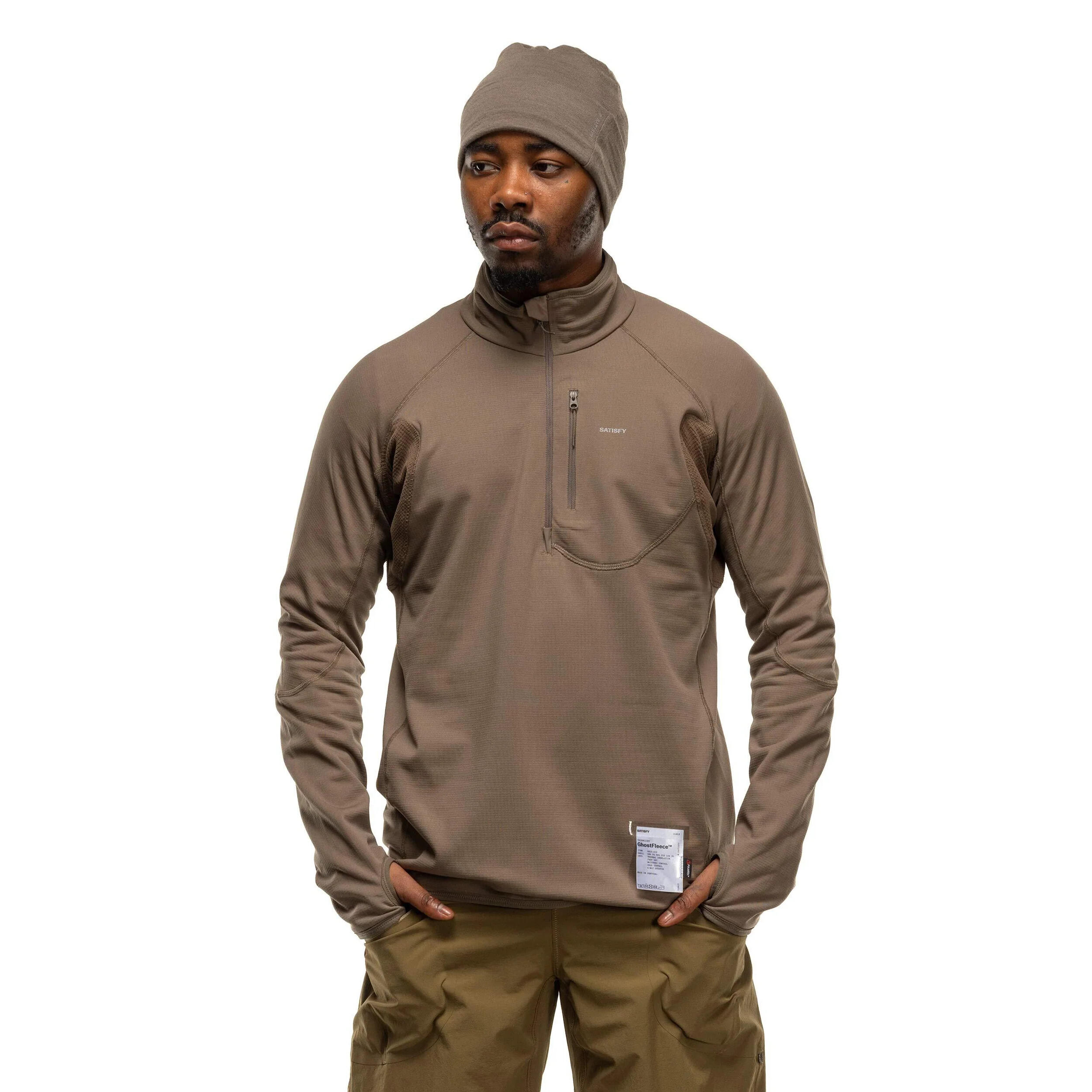 Camisola com fecho de correr Satisfy GhostFleece™ 2/4