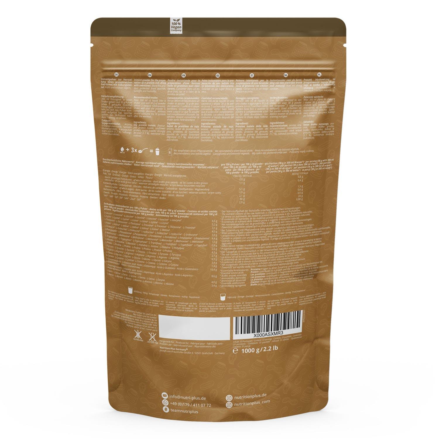 Proteinpulver 3K 1000g - Peanut Butter-Cookie 5/5