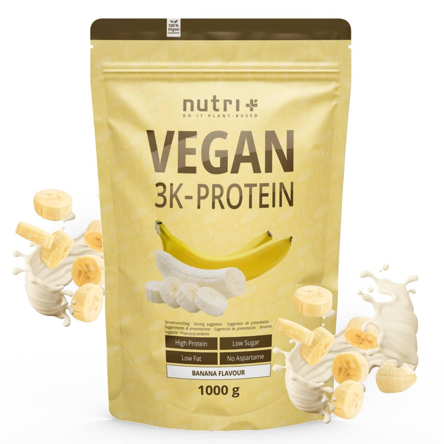 Proteinpulver 3K 1000g - Banana 1/5