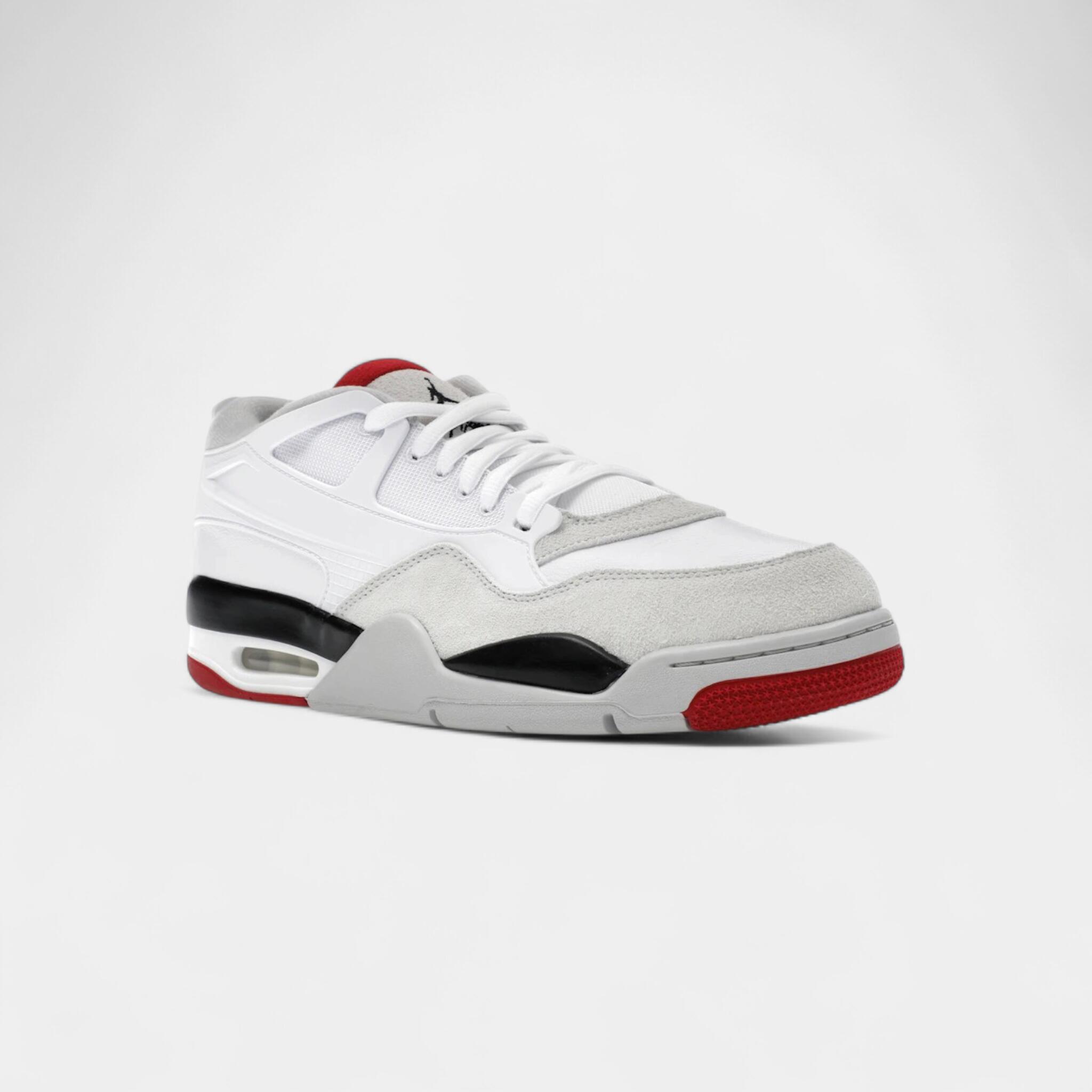Jordan 4 RM White Fire Red 2/4