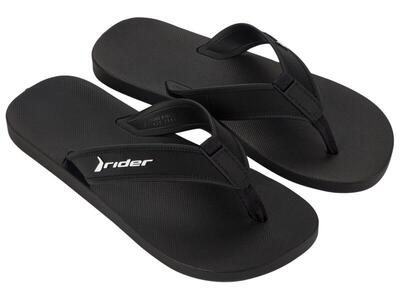 Impulse teenslippers heren synthetische slippers black
