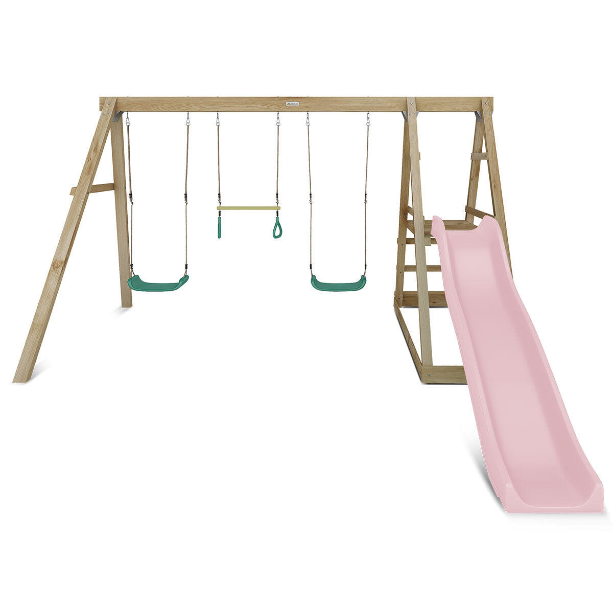 Lifespan Kids Winston Swing Set with Climb and 1.8m Slide