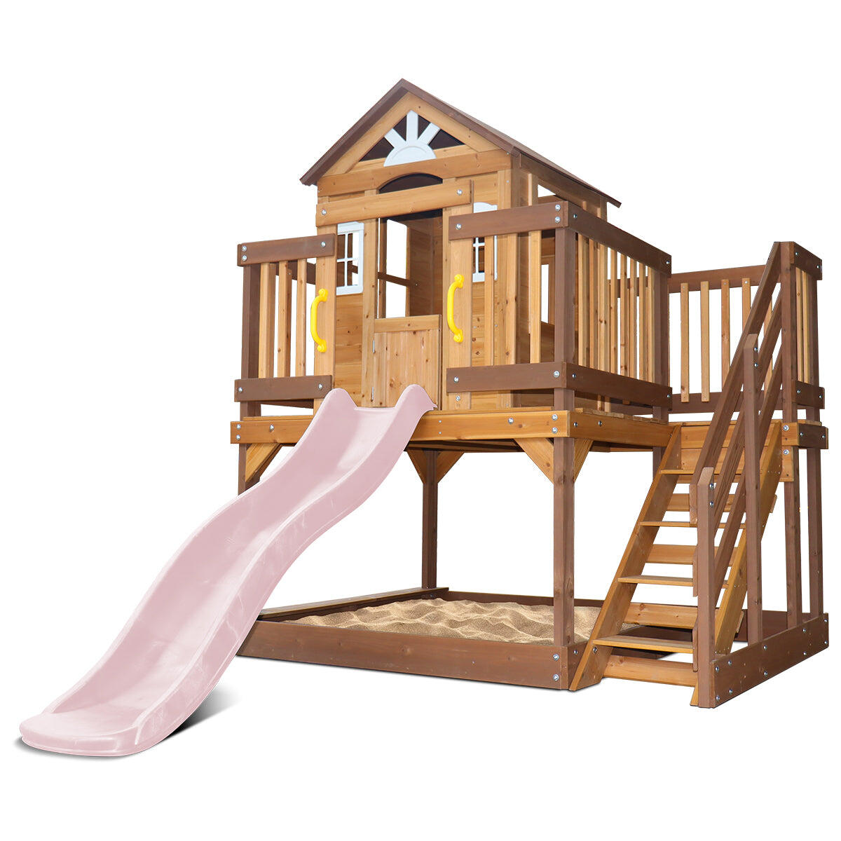 Lifespan Kids Silverton Cubby House with 1.8m Slide