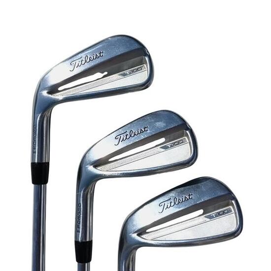 Gaucher Titleist T100/T150 Gen3 Série de fers / 5-PW / Flex Stiff / Acier