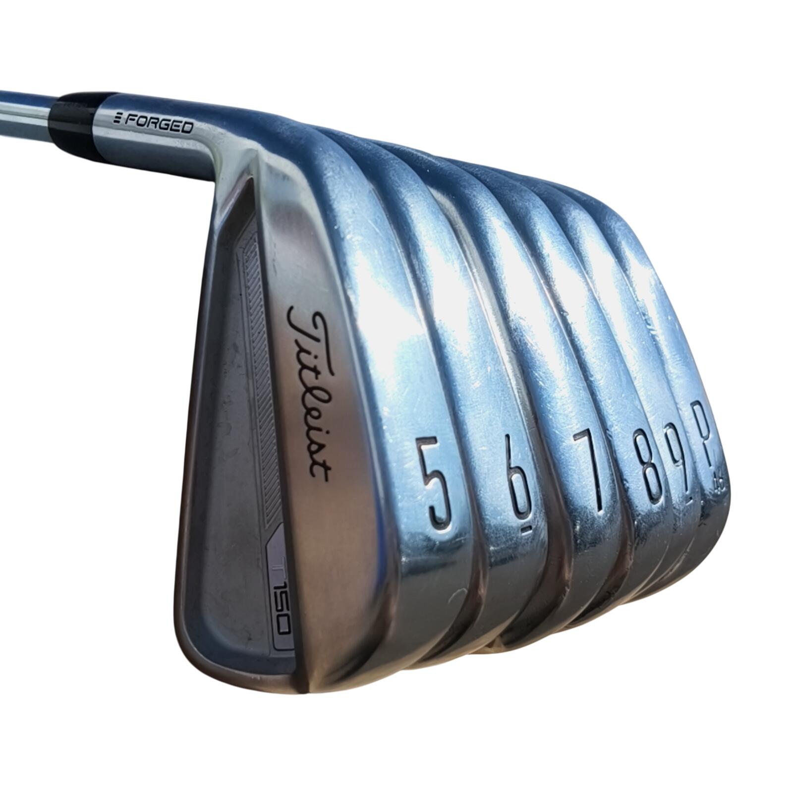Linkshandig Titleist T100/T150 Gen3 IJzerset / 5-PW / Flex Stiff / Staal 3/7