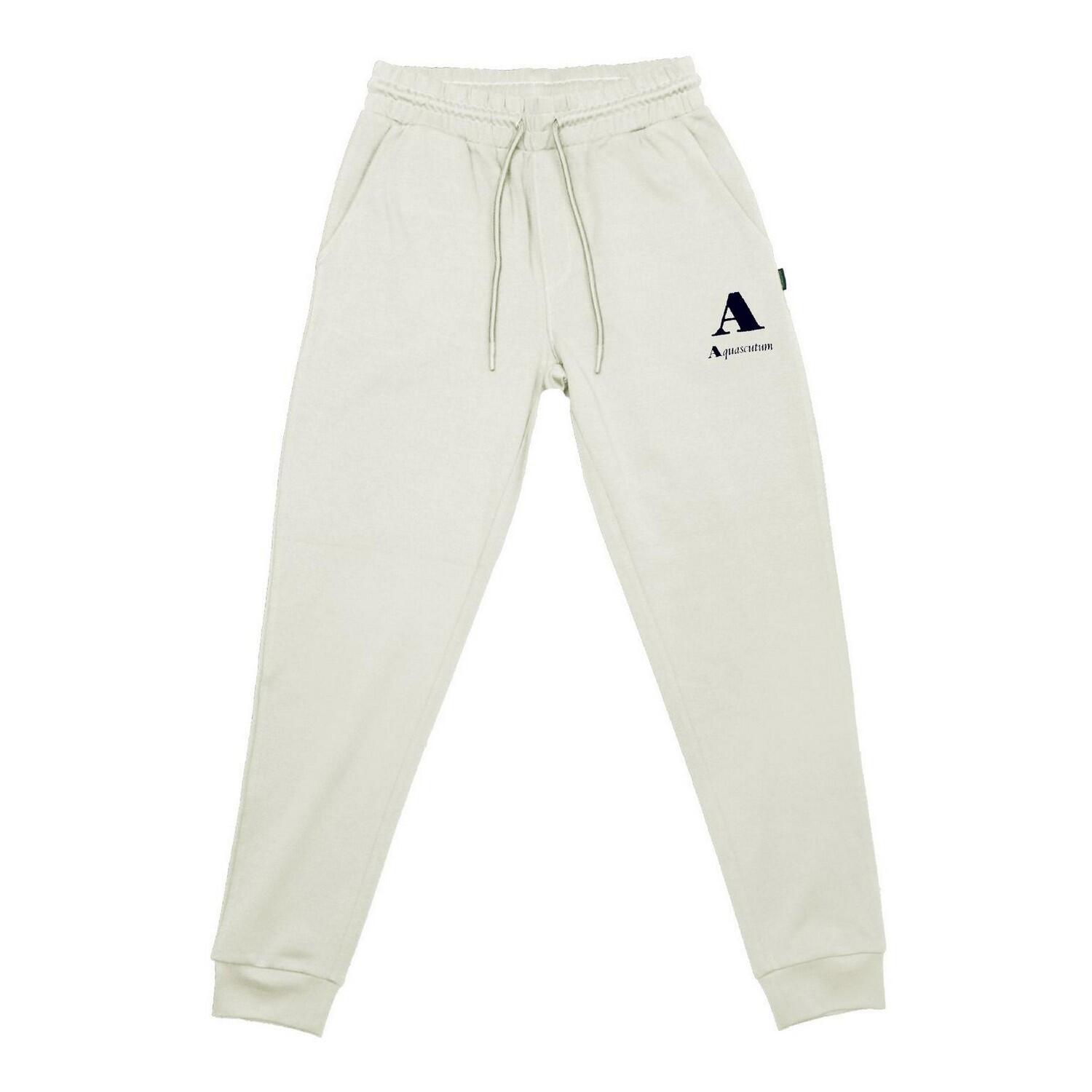 Aquascutum Mens Logo Tapered Leg Slim Joggers