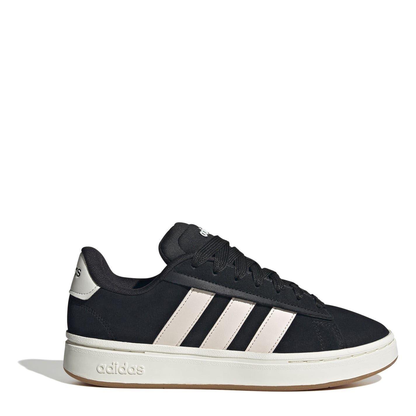 Adidas Womens/Ladies Grand Court Alpha Leather Cloudfoam Trainers