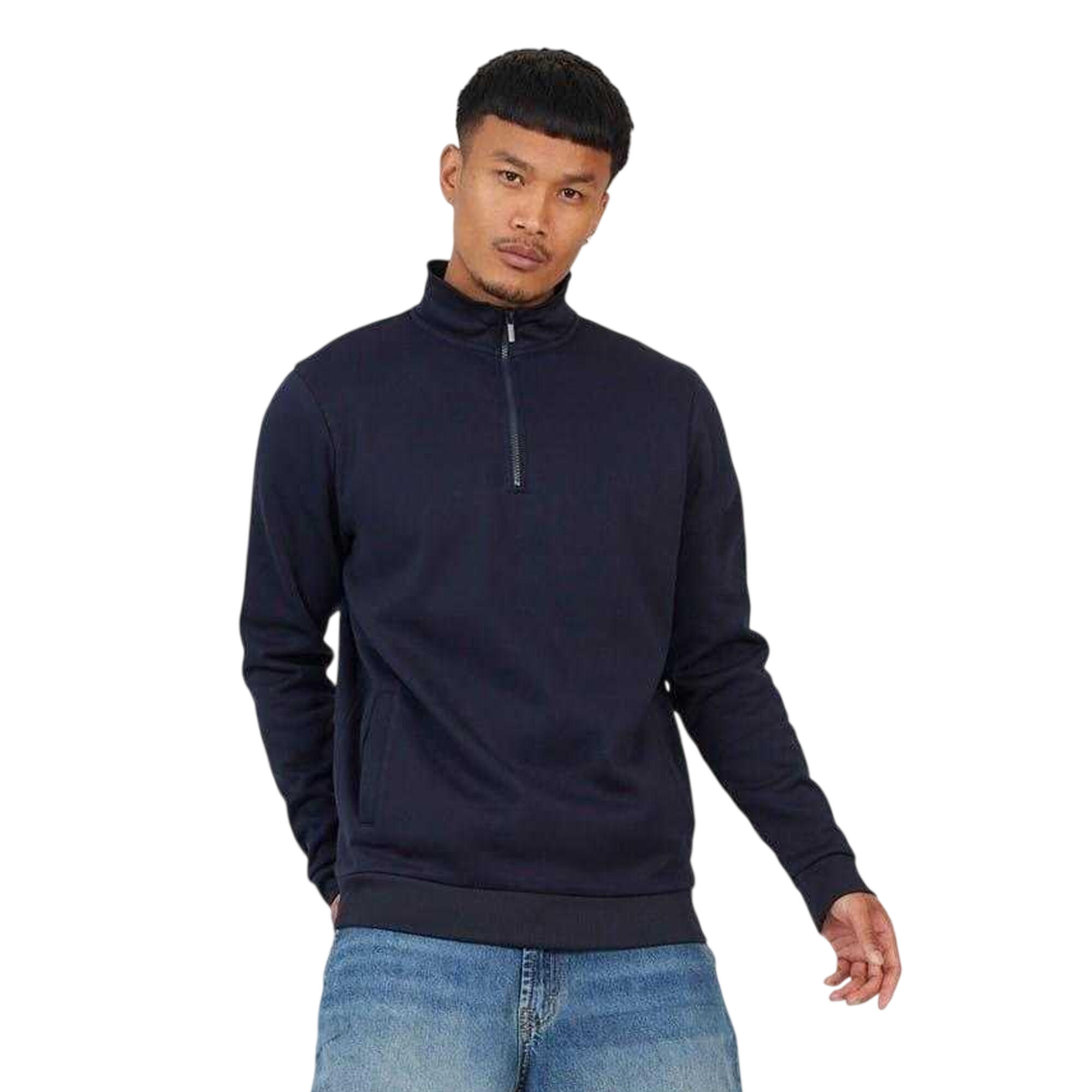 Brave Soul Mens Funnel Neck Sweatshirt