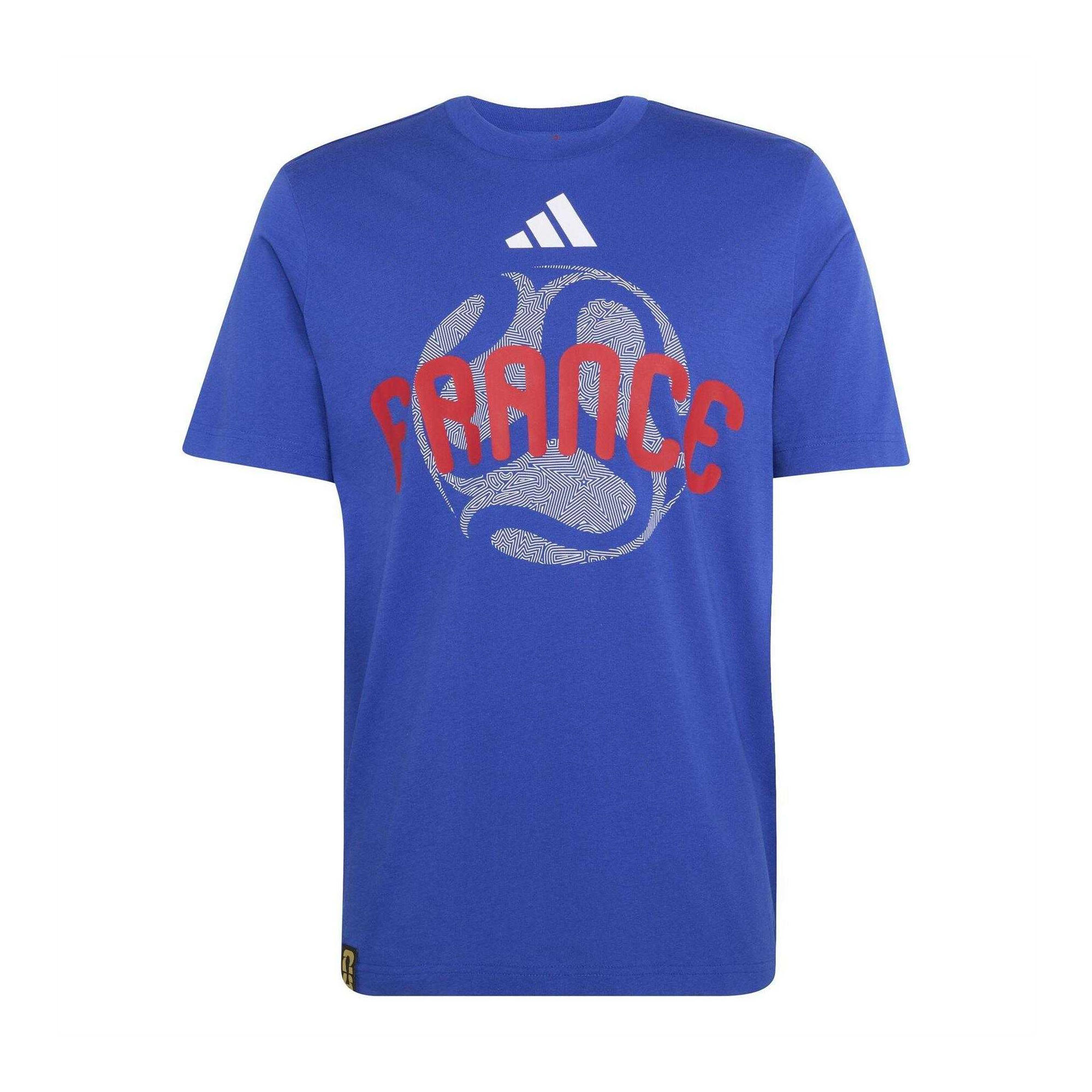 Adidas Mens France FIFA World Cup 26 T-Shirt