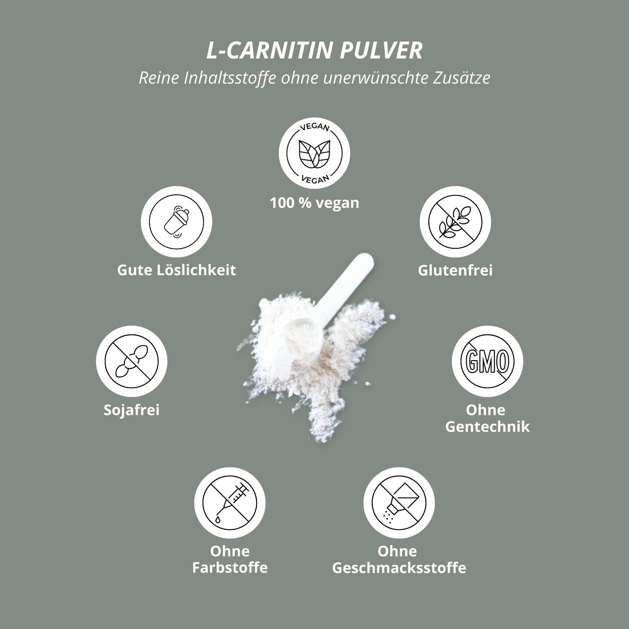 L-Carnitin Pulver 250g 4/5